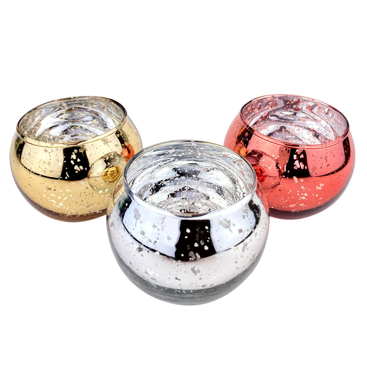 3 Pack Round Glitter Pots - Image 4