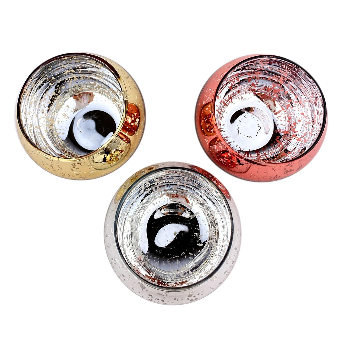 3 Pack Round Glitter Pots - Image 5
