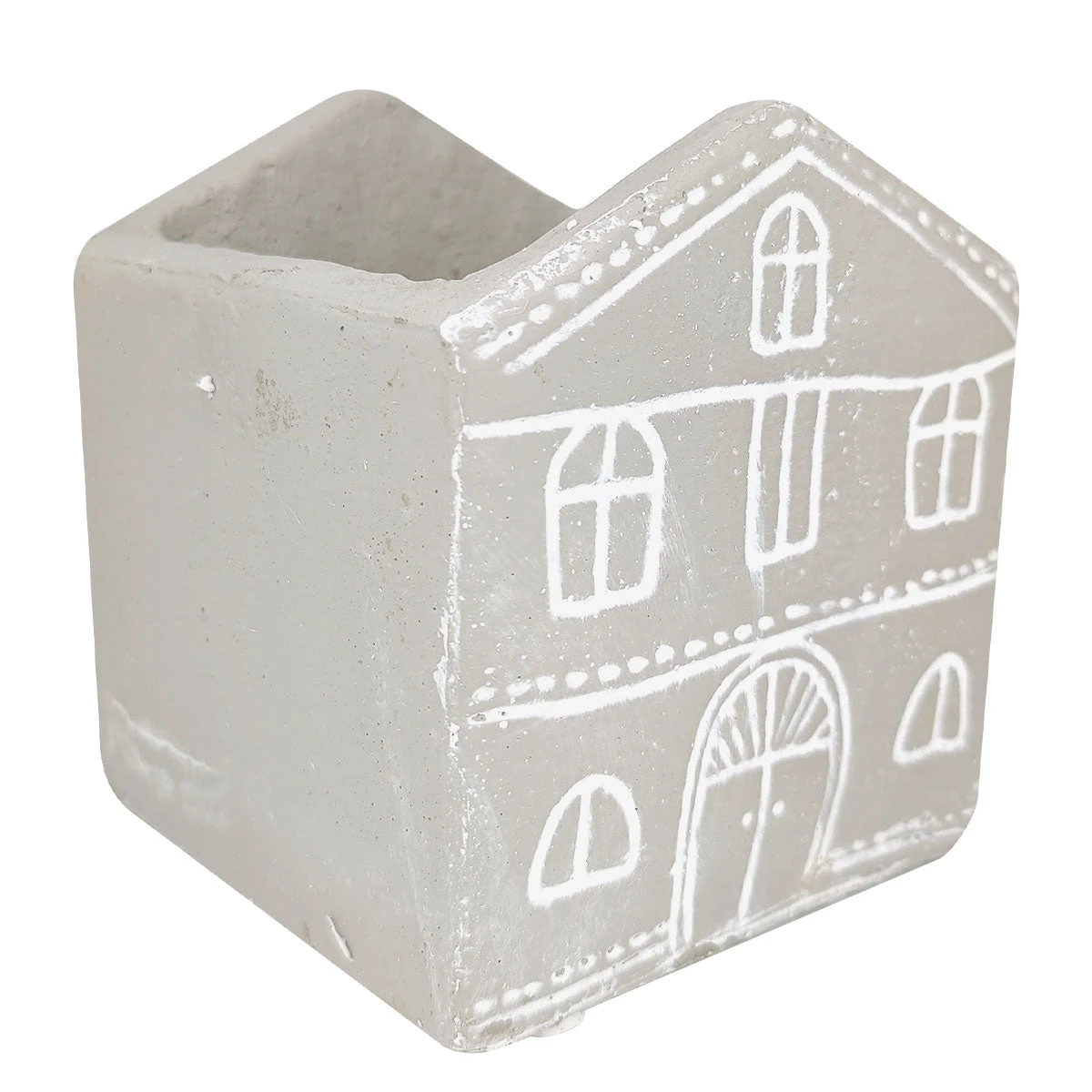 Gray House Pot - Image 3