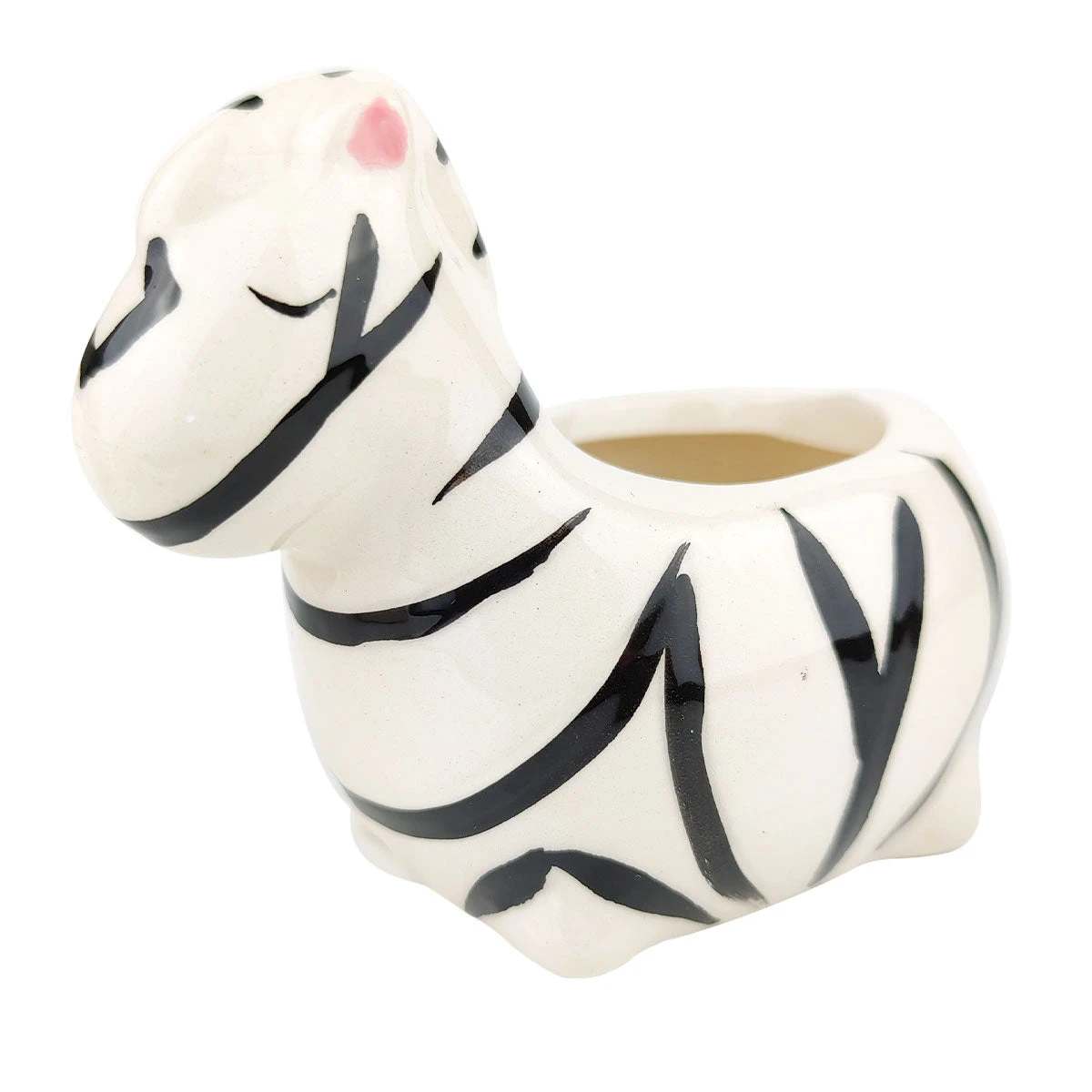 Sleeping Zebra Pot