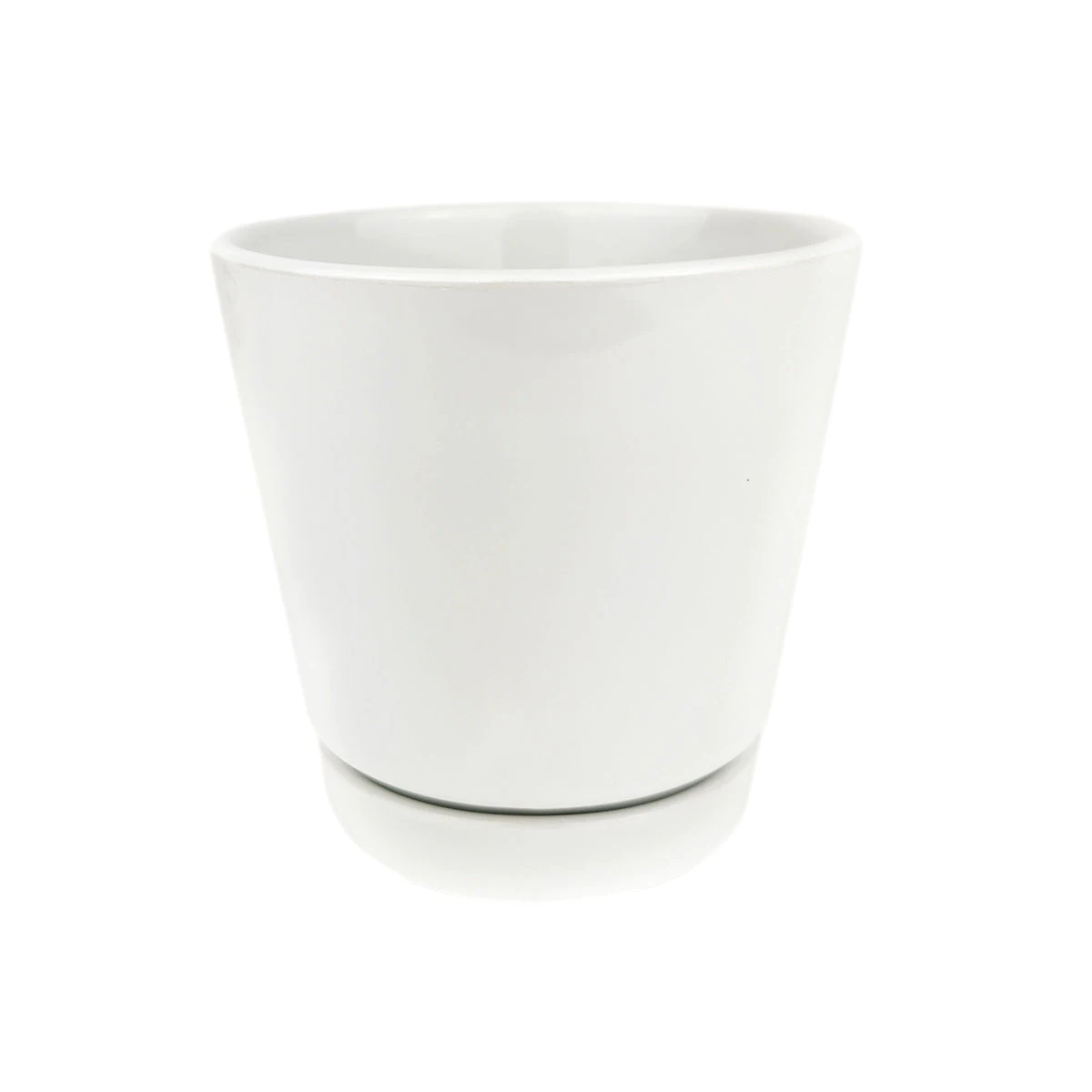 Pack Of 3 White Minimalist Ceramic Pots - Image 11